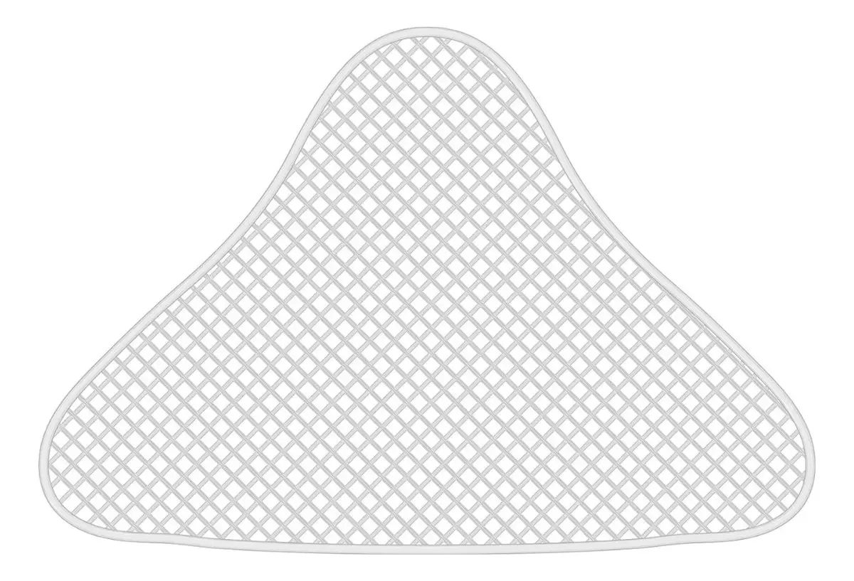 Suporte De Filtro Para Máscara Fiber Knit 3d Cor Incolor
