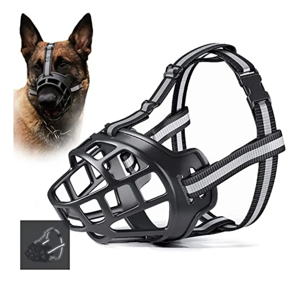 Focinho de cachorro Pacify, focinheiras de cachorro, focinho de cesta