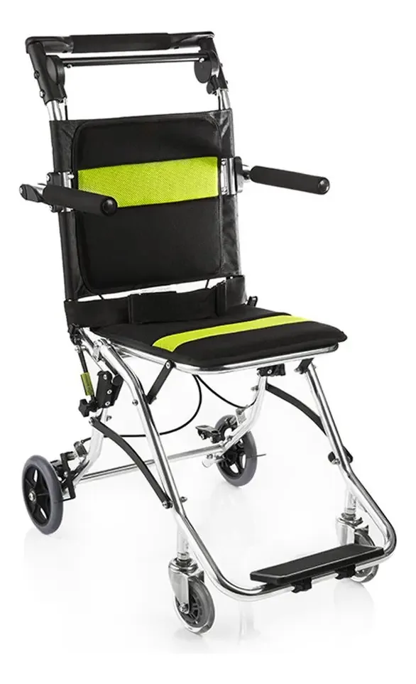 Cadeira de rodas Yuwell Ultralight Transport para idosos