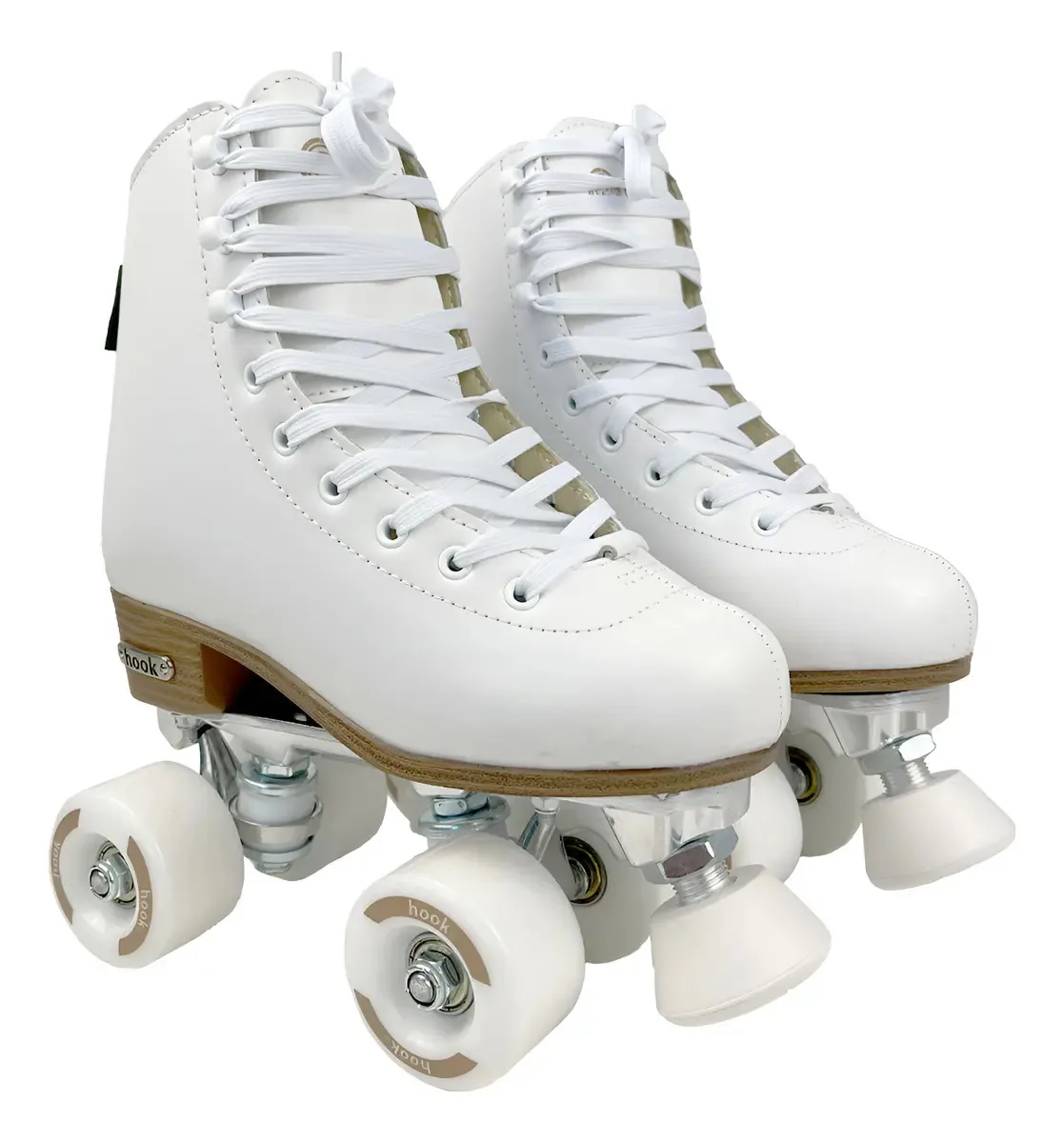 Gancho artístico Patin Hook, cor: branco, skate, tamanho 36