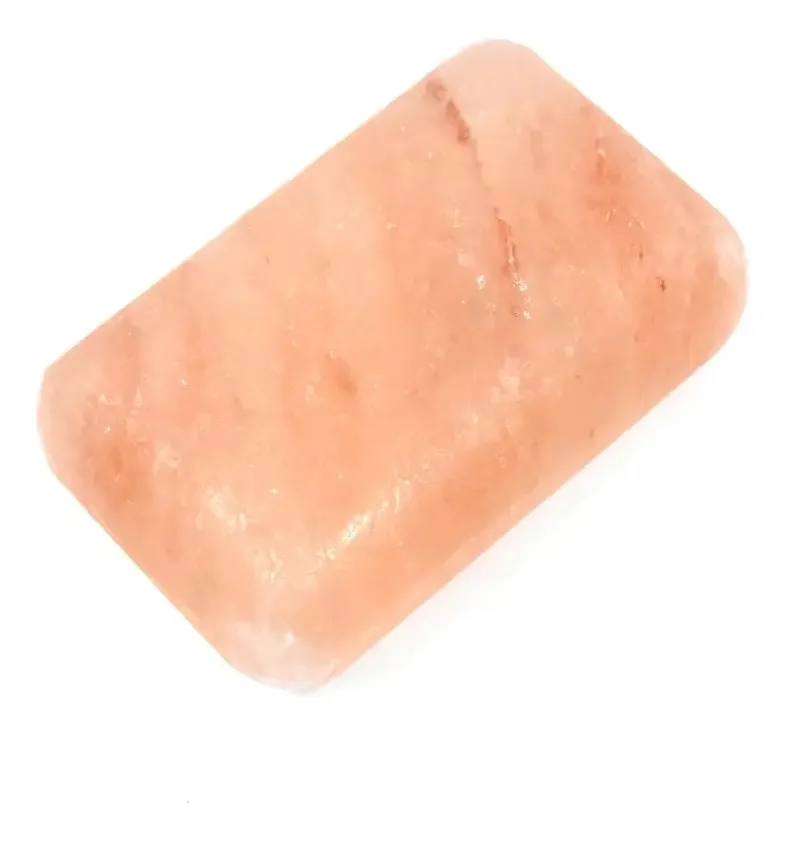 Conjunto de massagem com pedras quentes salgadas do Himalaia