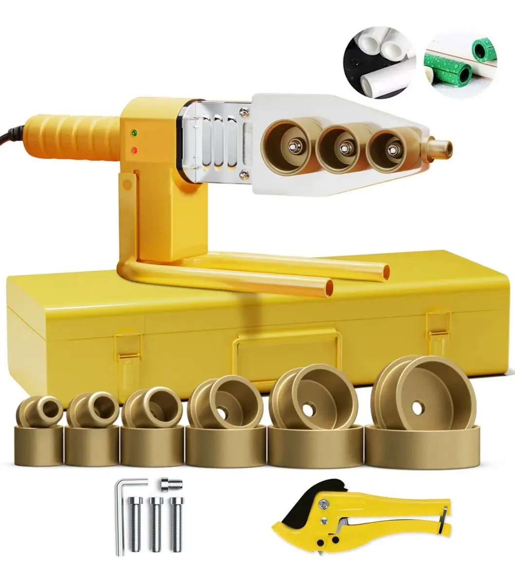 Kit de termofusor 1000w com 6 funções e tesoura