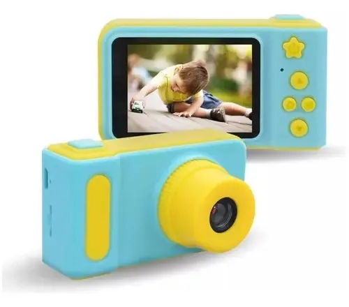 Mini câmera digital infantil