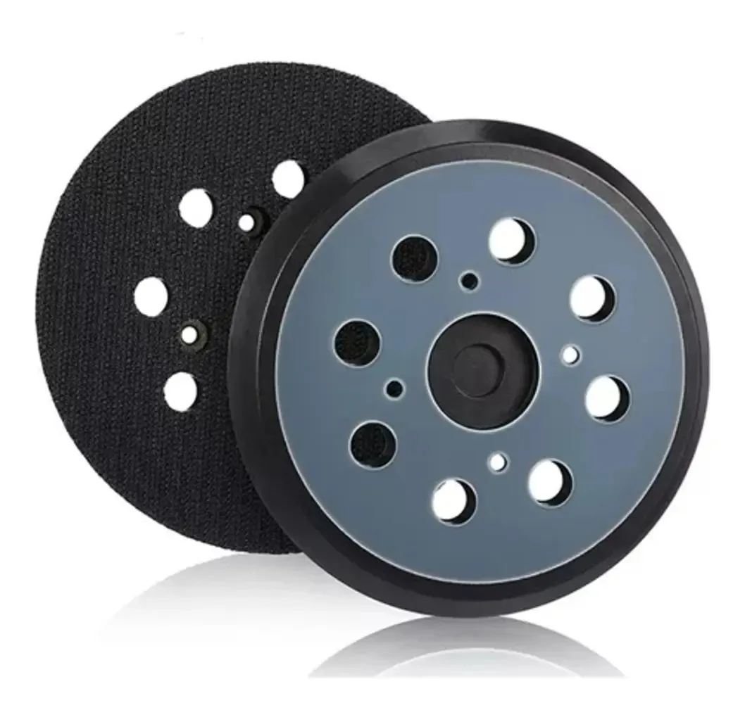 2 lixadeiras orbitais universais compatíveis de 5 cores, preto, frequência 0