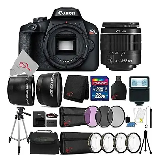 Câmera DSLR Teds EOS Rebel Autofoco