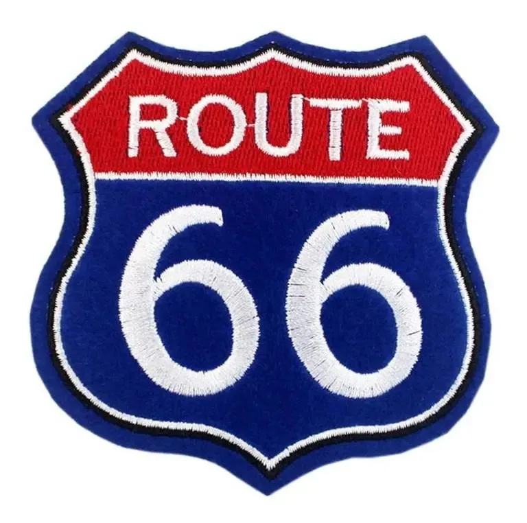 Patch de passar roupa Biker Blue, Mxrts-001, 1 patch, Route6
