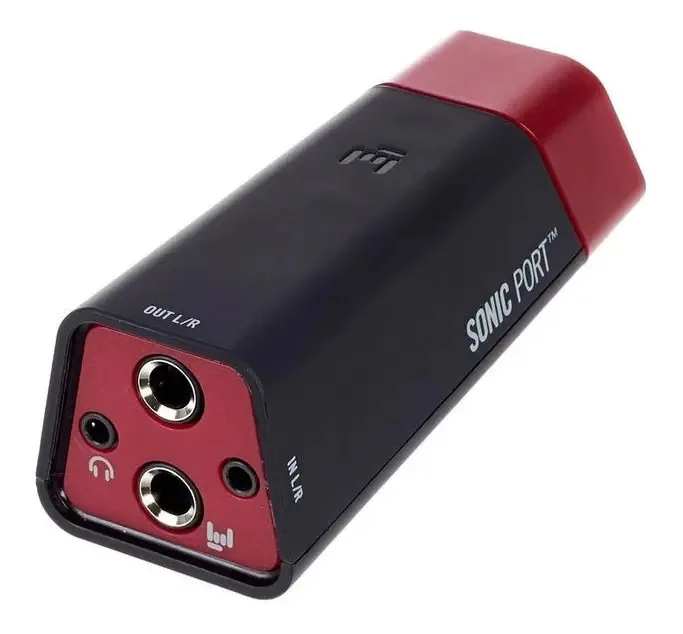 Interface de porta Sonic Line6: áudio, iPad, tablet, iPod, Musicapila