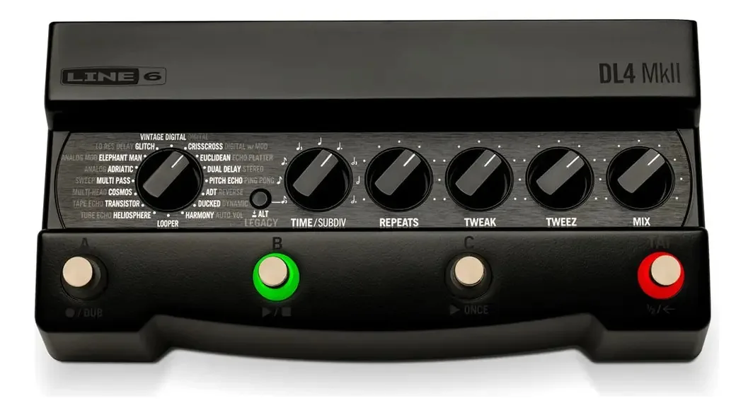 Line 6 Dl4 Mkii Black - Pedal De Efeitos Delay & Loopeer