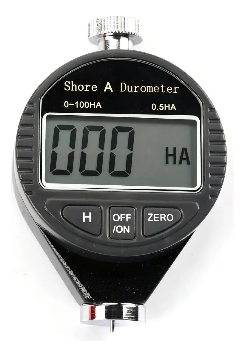 Testador de dureza digital de plástico e borracha Shore A