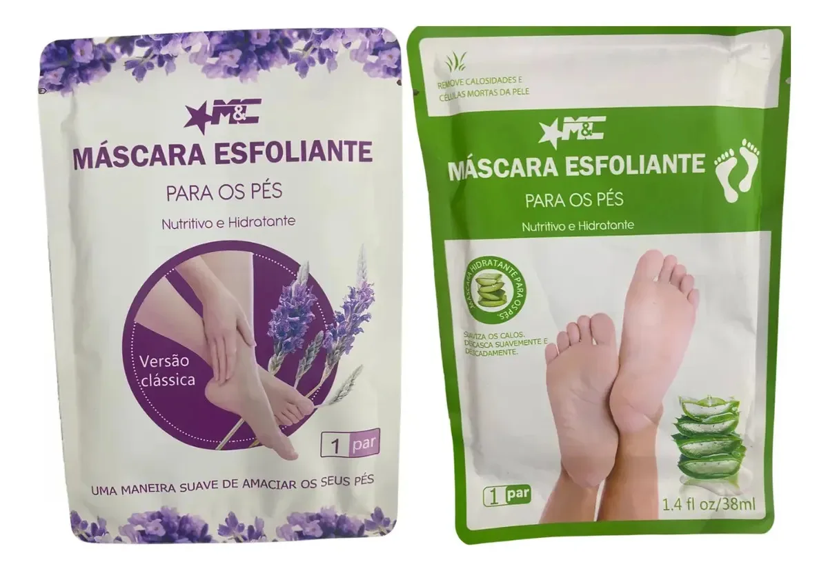 Máscara Esfoliante Para Pés