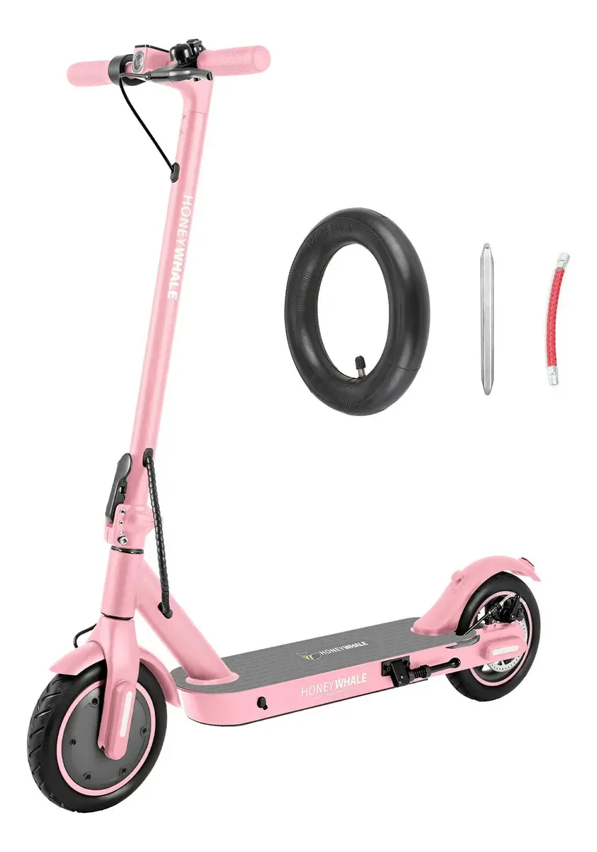 Scooter elétrico Honey Whale E9 Pro-v2 32 km/h rosa Patin