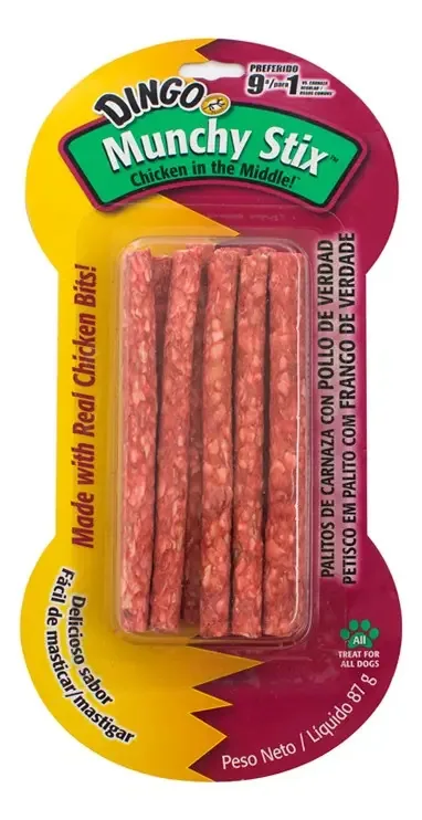 Osso Dingo Para Cães Munchy Stix - 90g
