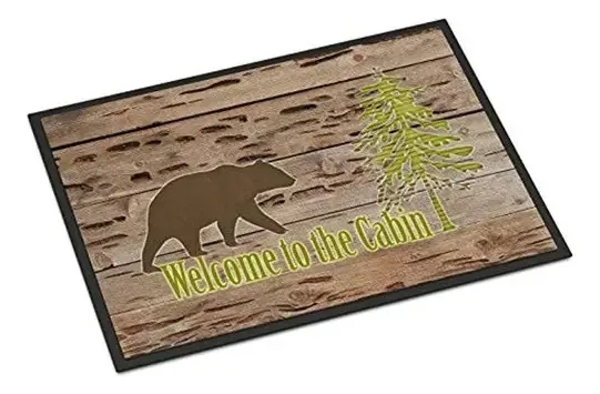 Carolina Treasures Bem-vindo ao interior da cabine ou ao exterior
