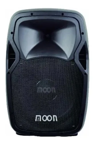 Alto-falante com woofer de 15 e driver passivo para equipamentos e amplificadores, cor preta