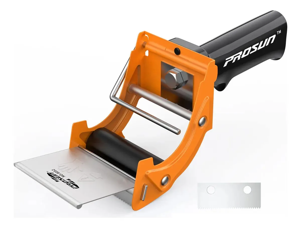 Dispensador de fita adesiva para embalagem Prosun Quick Charge, cor G. Laranja