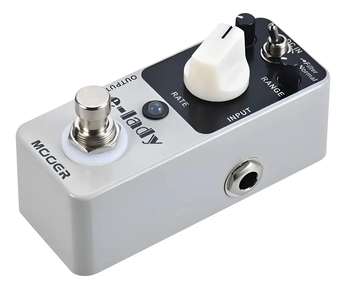 Pedal Flanger Eleclady Mooer Cream Color