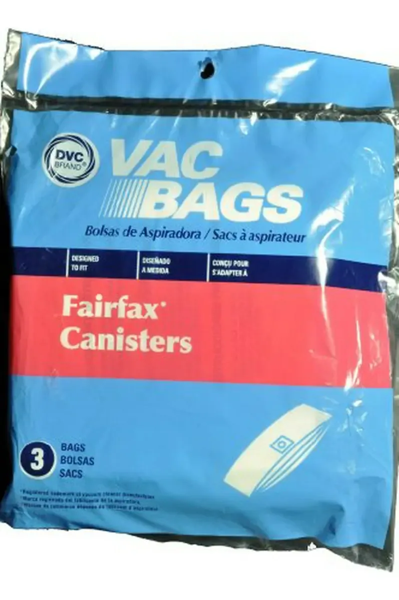 Sacos para Aspirador Fairfax Canister