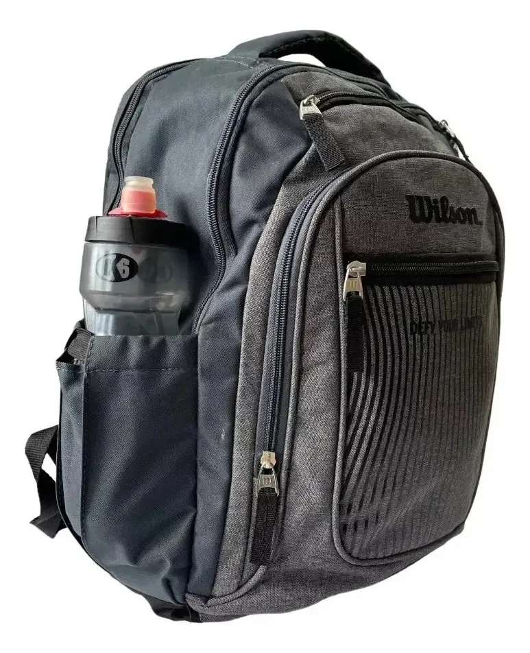 Bolsa escolar Wilson, bolsa escolar, laptop executivo, cor preta