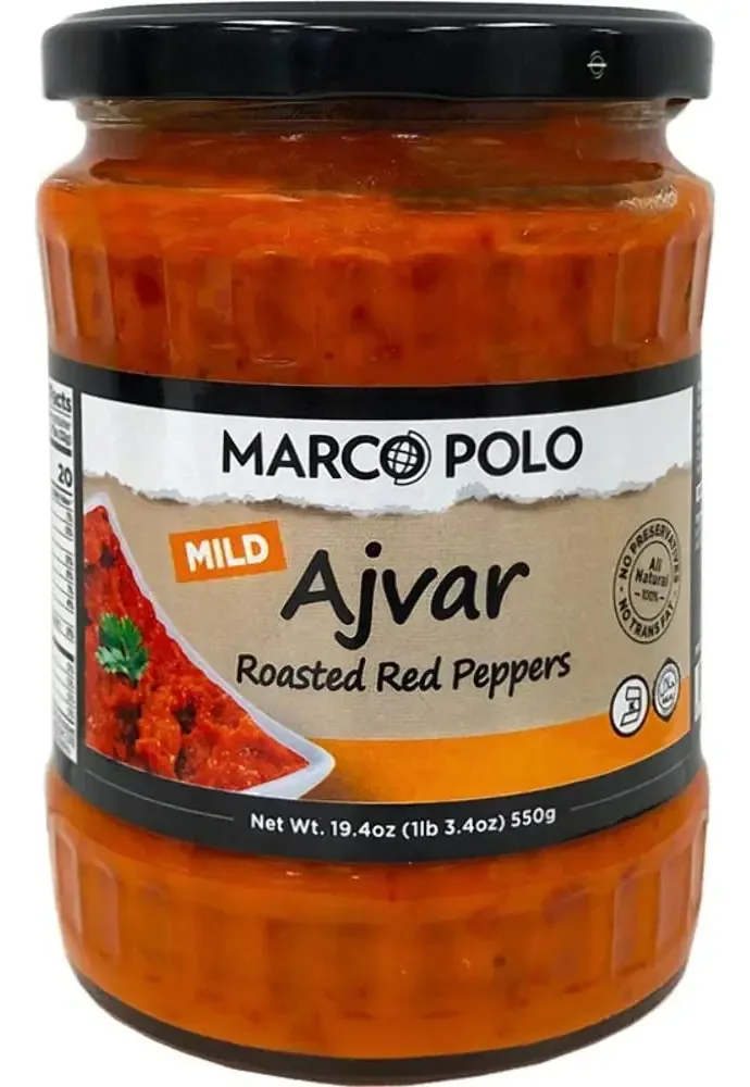 Marco Polo Ajvar Suave - Pimenta Vermelha, 19.3 Oz