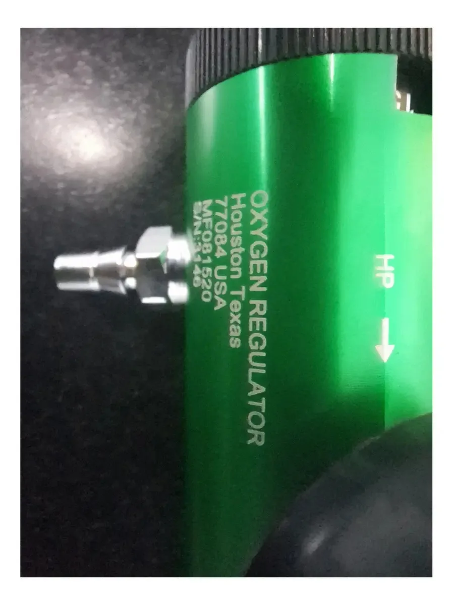 Regulador de oxigênio Cga 870 Yugo. 0-15lpm. Medflex. EUA