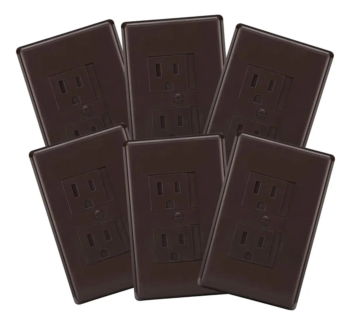 Pacote de 6 protetores de plugue Safety Innovations 797-6