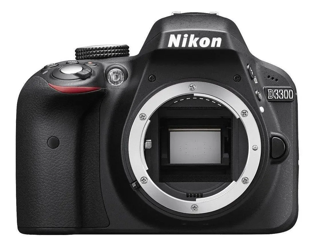 Nikon D3300 DSLR cor preto