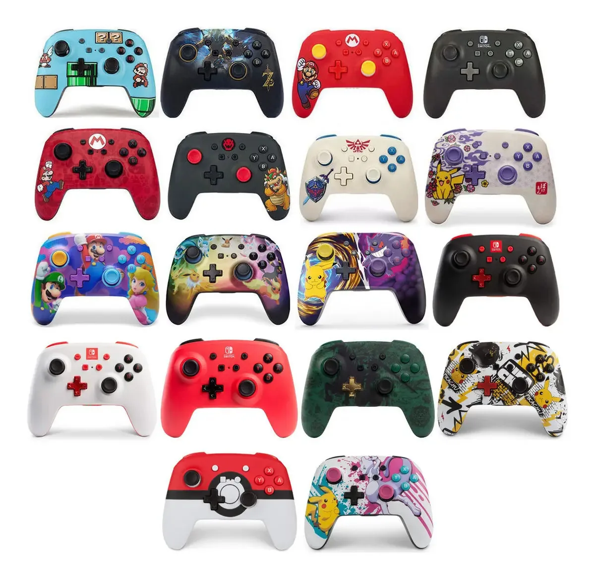 Power A Wireless Joystick para Nintendo Switch Macrotec Color Zelda