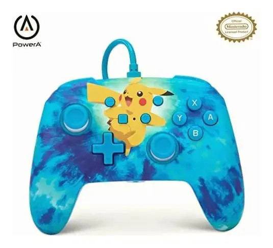 Controlador com fio aprimorado Powera para Nintendo Switch