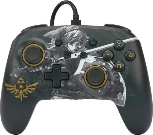 Controle Para Nintendo Switch Enhanced Wired Powera - Zelda