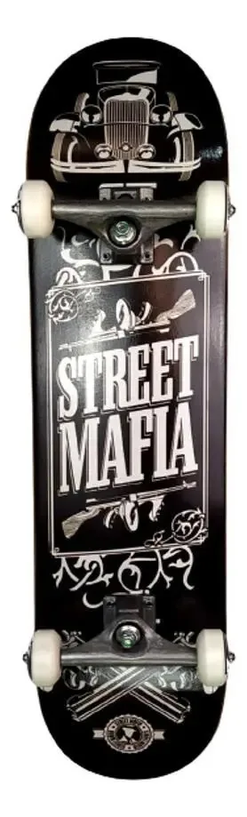 Skate Montado Profissional Street Mafia 8.0