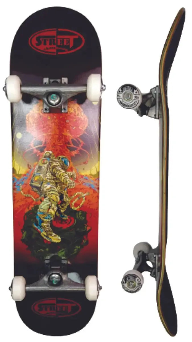 Skate Montado Profissional - Astronauta Explosão 8.0