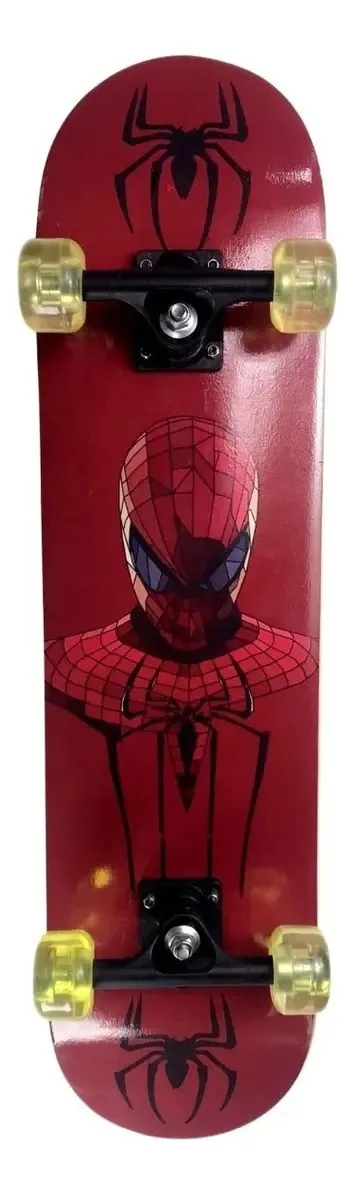 Skate Infantil Homem Aranha