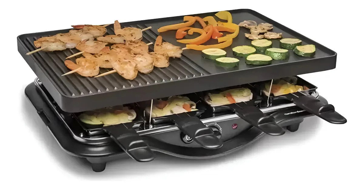 Grill Racleteria 8 Serviços Hamilton Beach