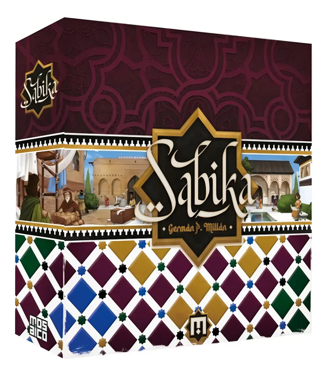 Sabika - Jogo De Tabuleiro - Mosaico Jogos