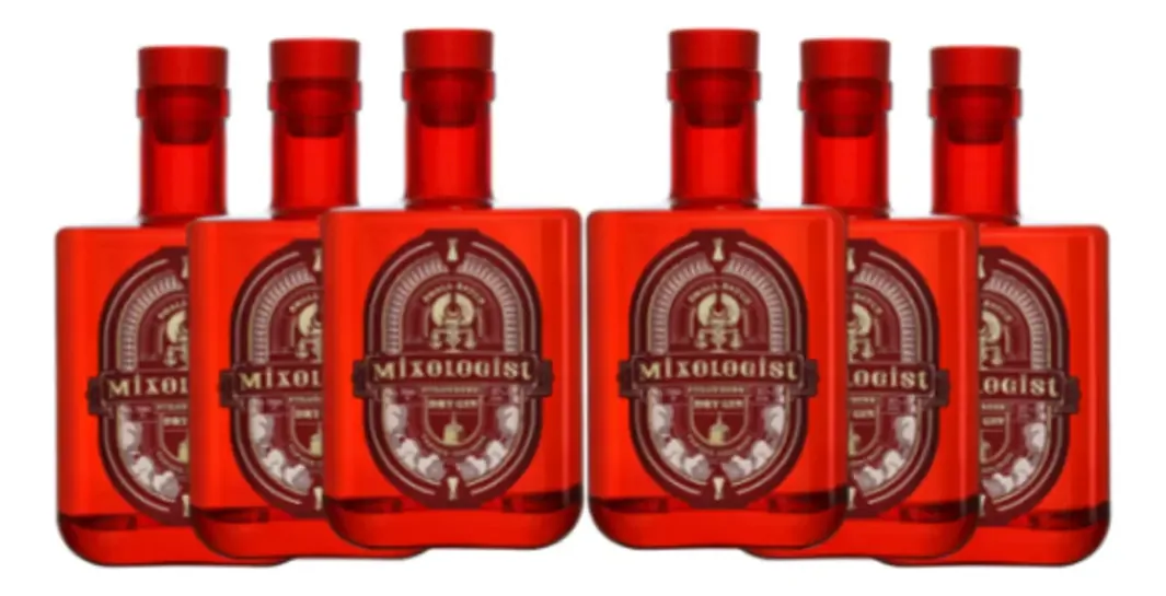 Mixologist - Strawberry Dry Gin - Cx 06un 700ml
