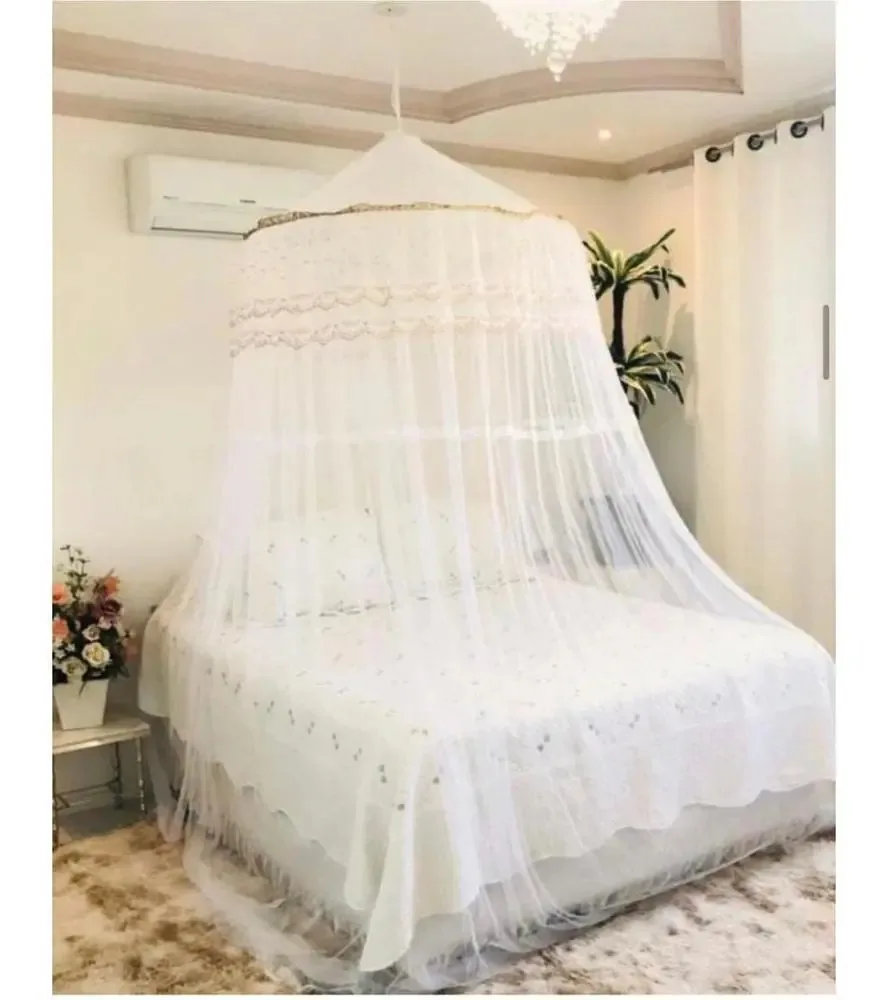 Mosquiteiro De Teto Casal Queen Box Gigante Rei Com Abertura