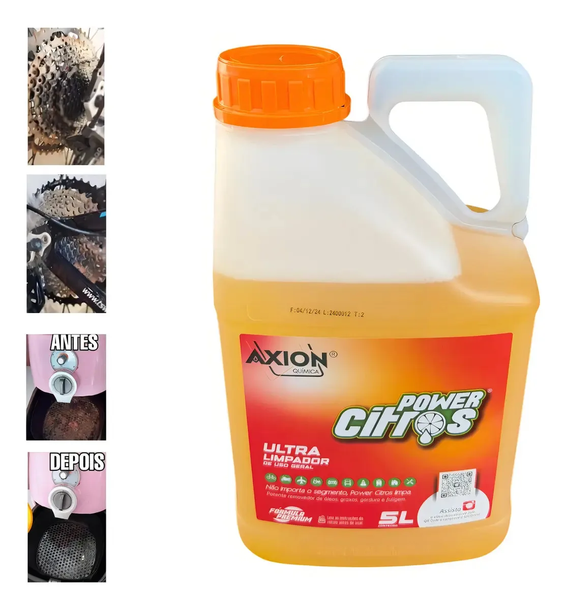 Desengraxante APC Power Citros Ultra 5L Biodegradável Multiuso