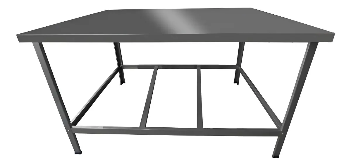 Mesa de Trabalho em Aço Inoxidável Cefaz para Manipulação 55x90 cm
