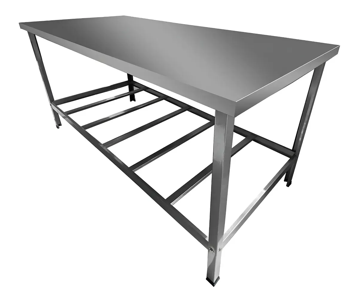 Mesa De Manipulação Inox Slim Cefaz 190x55cm Msis-21