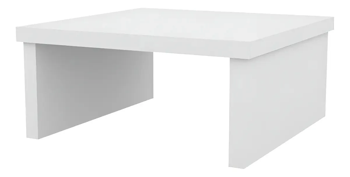 Suporte Base Para Monitores Mesa Elevado Home Office Branco