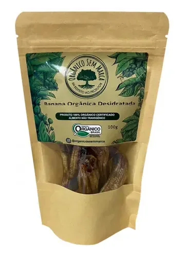 Banana Org Desidratada Osm 100g