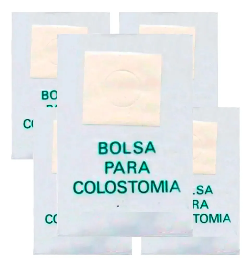 Bolsa Colostomia Descartável C/ Abertura 30mm - 200 Unidades