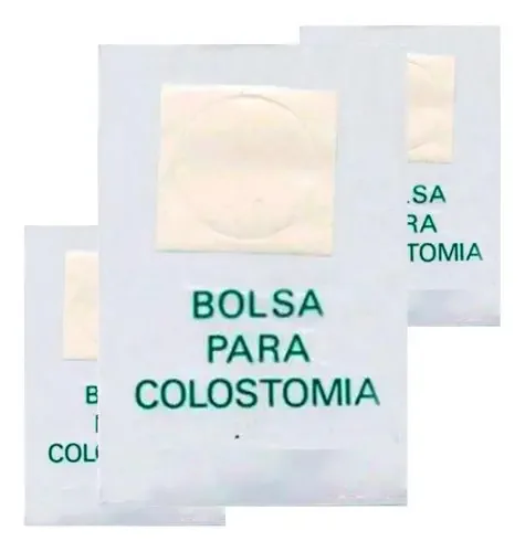 Bolsa De Colostomia Descartável Abertura 63mm - 100 Unidades