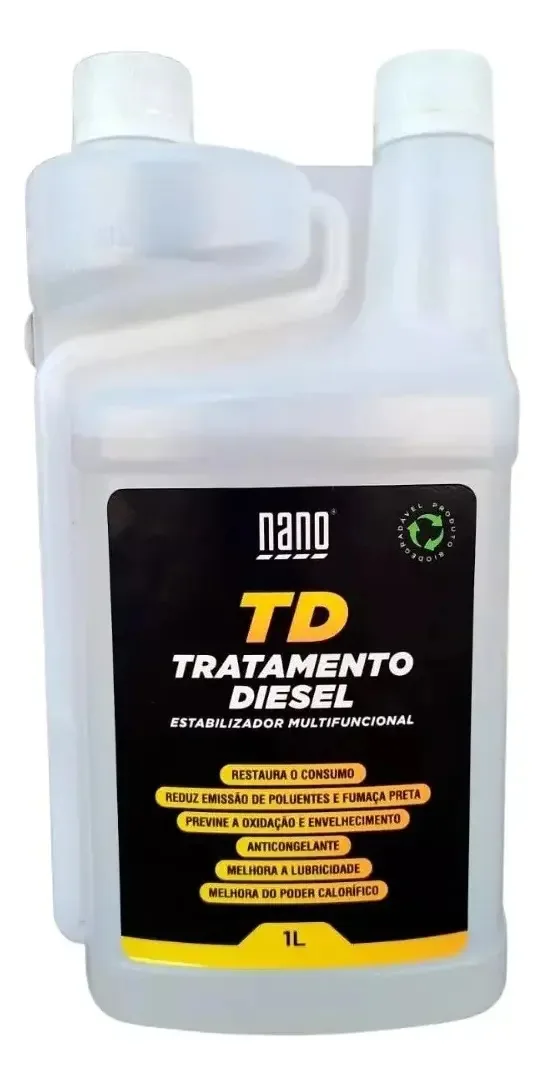Nano Aditivo De Combustíveis Td Diesel 1 Litro