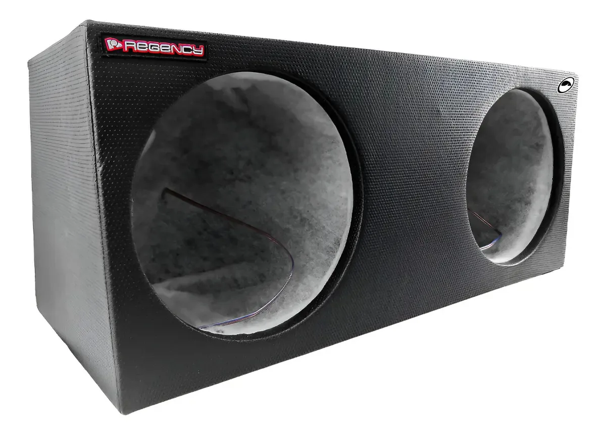 Caixa Selada 2 Subwoofer 12 60 Litros Regency