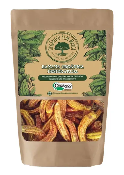 Banana Org Desidratada Osm 50g