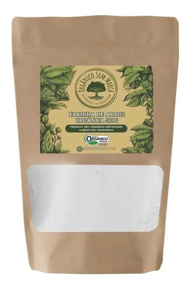 Farinha De Arroz Orgânica 500g - Osm