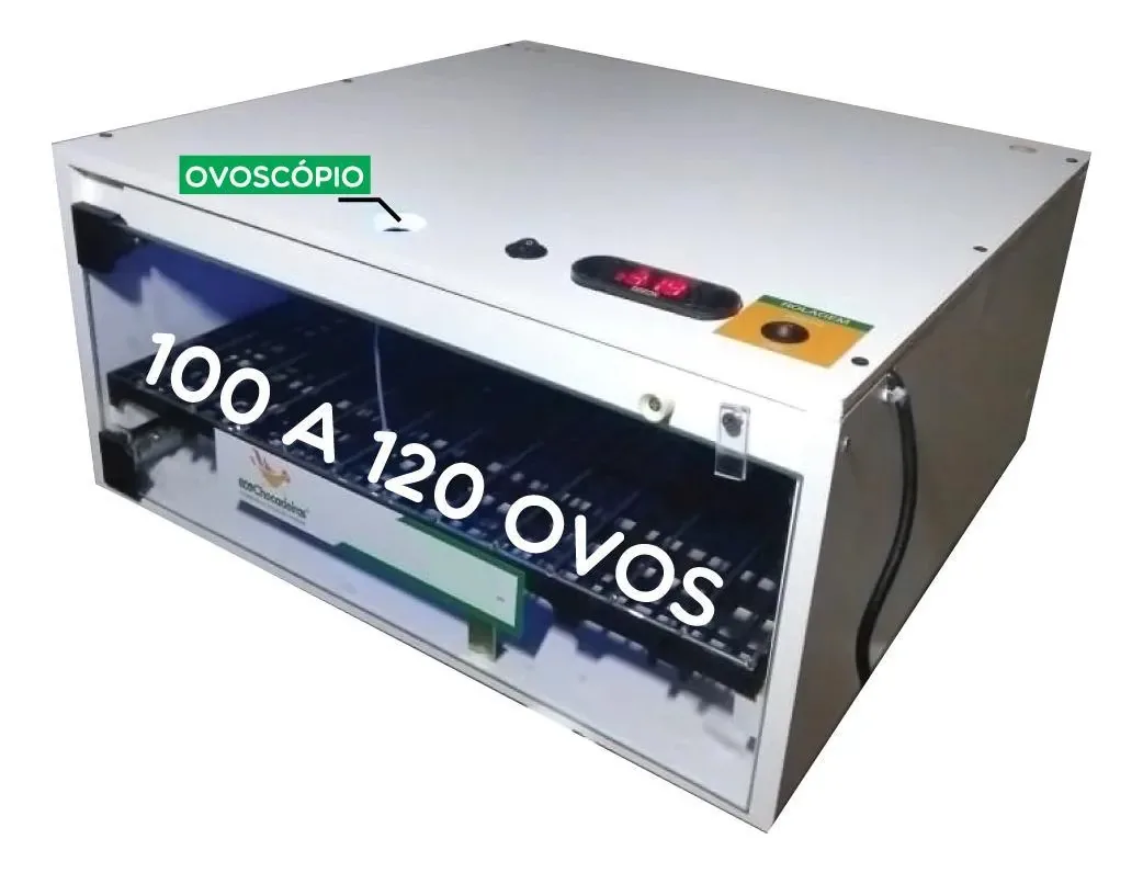 Chocadeira Profissional Até 100 Ovos - 110v