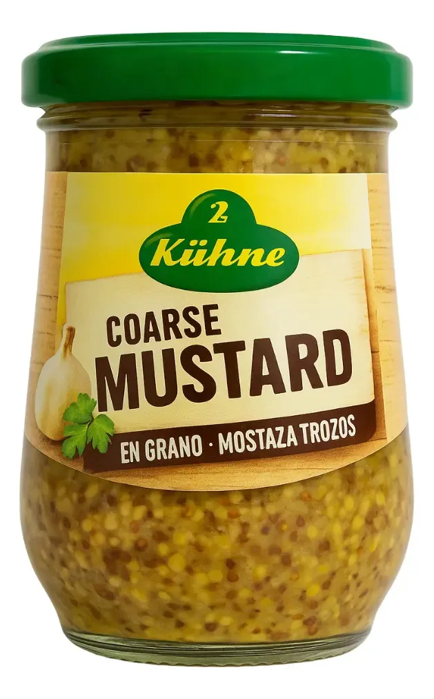 Mostarda Com Cereais Kuhne 255g