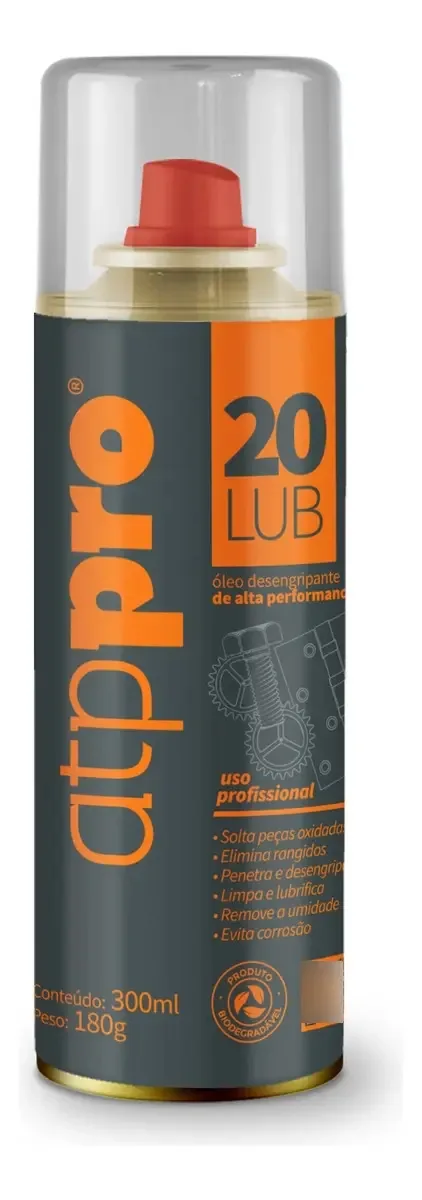 Óleo Desengripante Lubrifica Lub20 Atp Pro 300ml Atp Clean